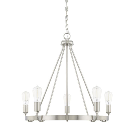 Capital Tanner Chandelier Brushed Nickel