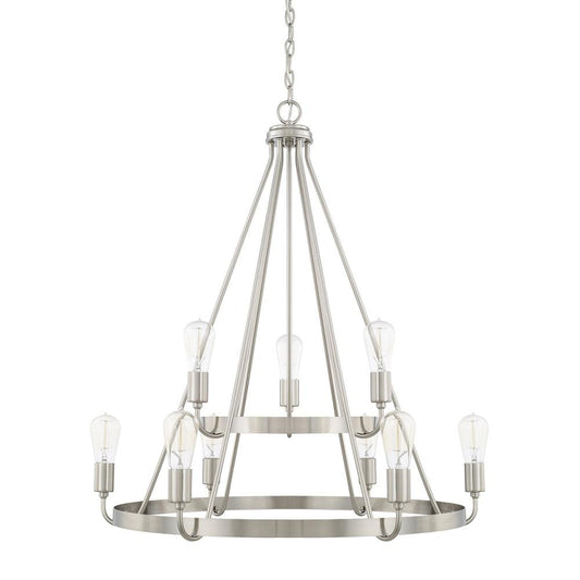 Capital Tanner Chandelier Brushed Nickel