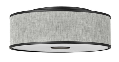 Hinkley Halo Flush Mount Black