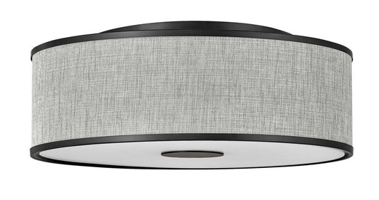 Hinkley Halo Flush Mount Black