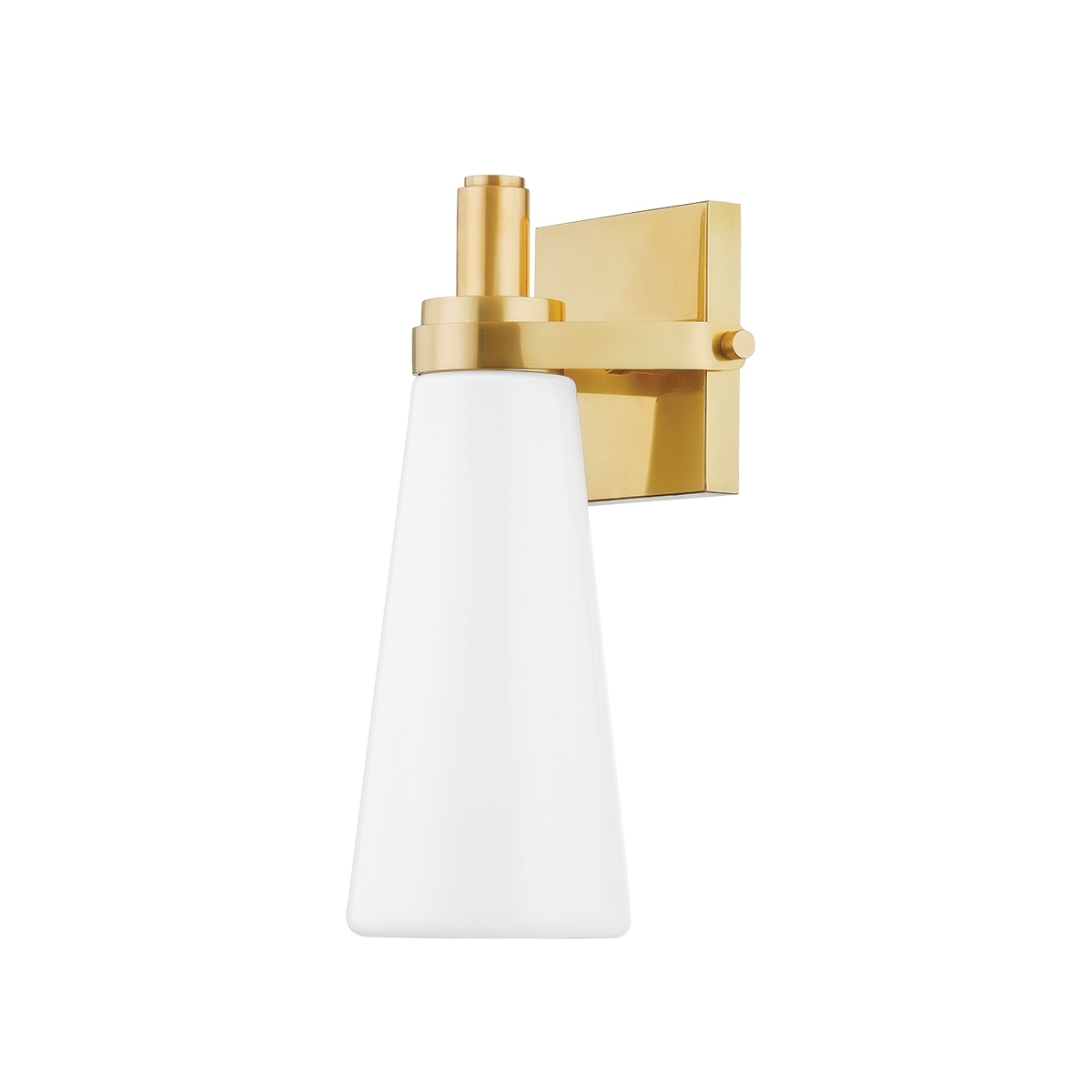 Hudson Valley Trude Wall Sconce Aged Brass