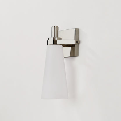 Hudson Valley Trude Wall Sconce Polished Nickel detail view 1