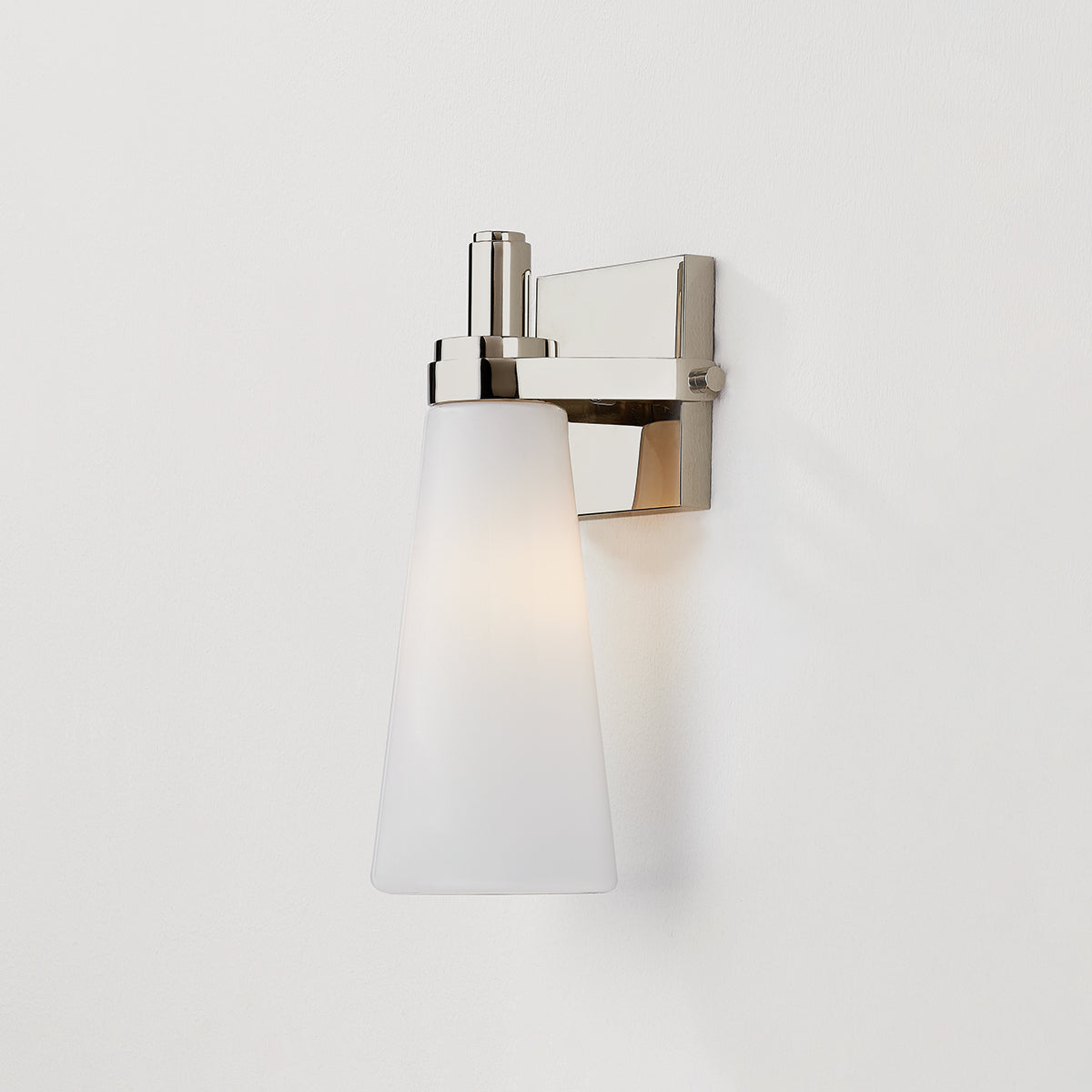 Hudson Valley Trude Wall Sconce Polished Nickel detail view 2