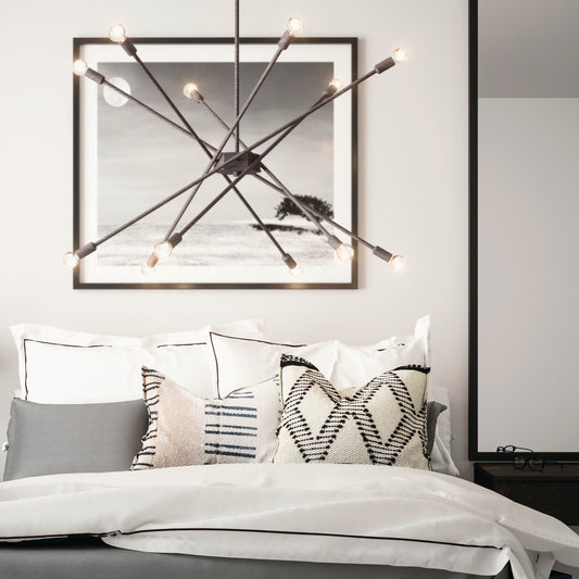 Capital Kris Chandelier Nordic Grey