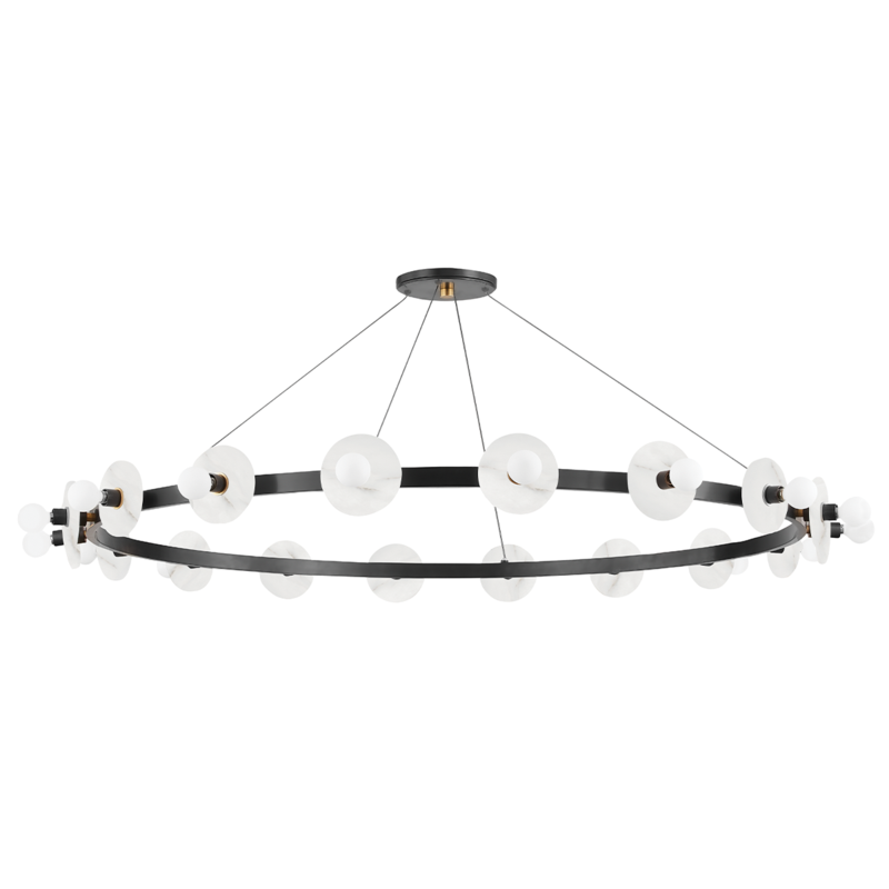 Hudson Valley Austen Chandelier Aged Old Bronze