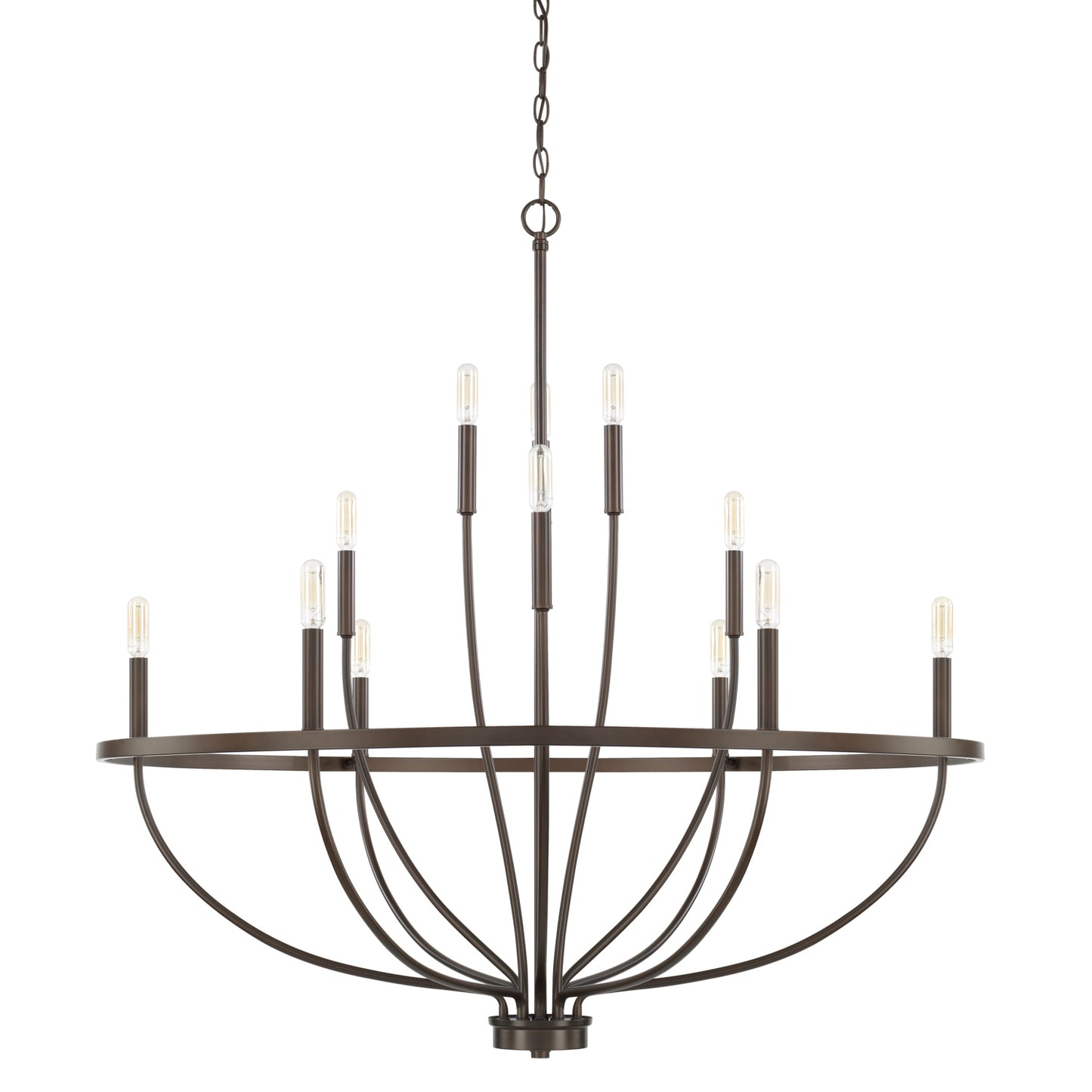 Capital Greyson 12-Light Chandelier - Bronze