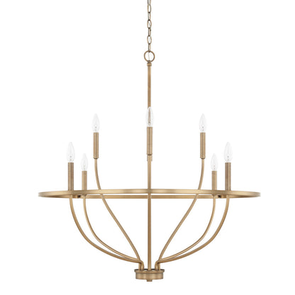 Capital Greyson Chandelier Aged Brass
