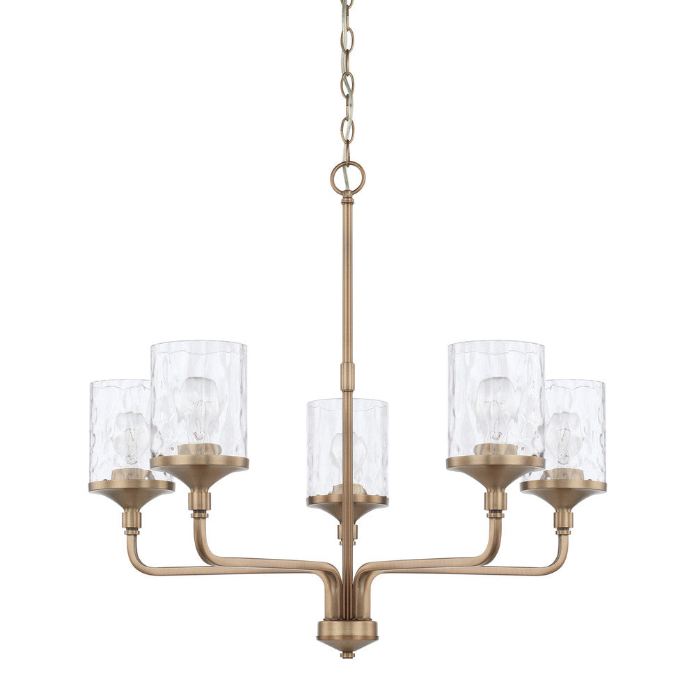 Capital Colton Chandelier Aged Brass