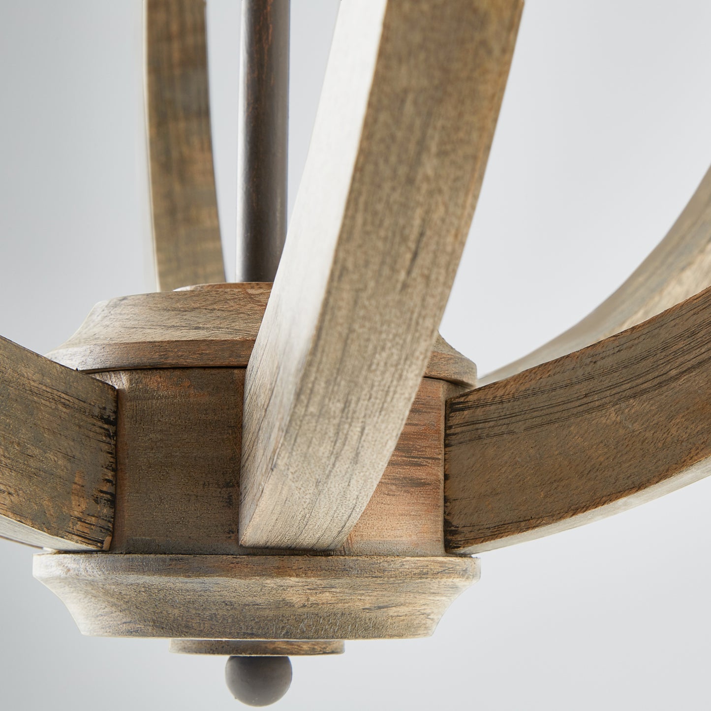 Capital Tybee 6-Light Chandelier in Nordic Grey
