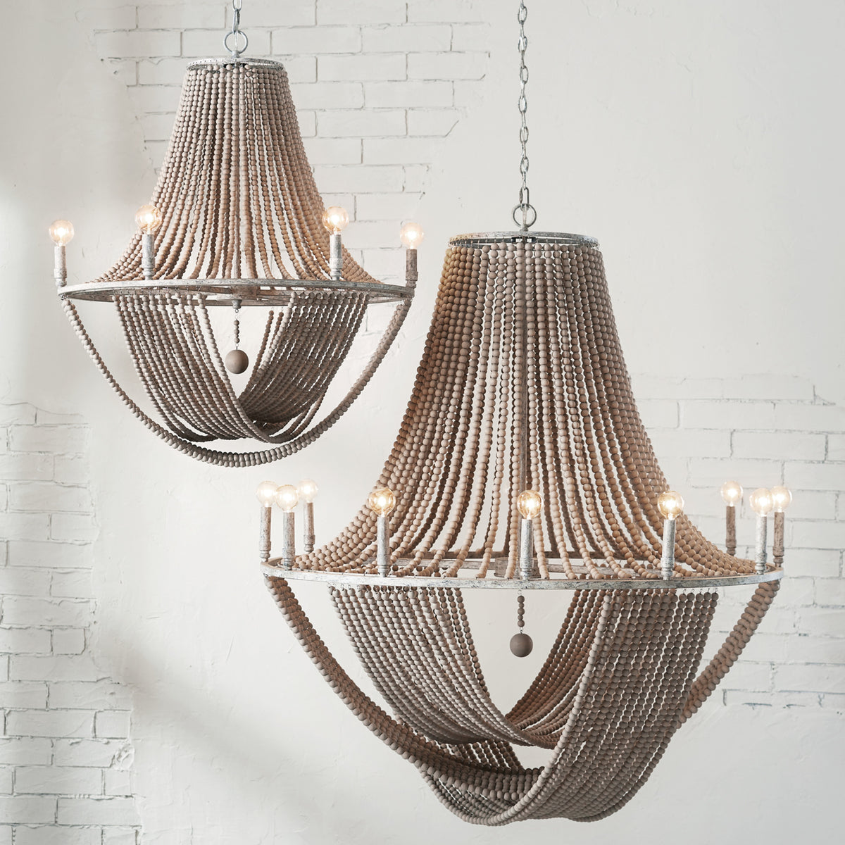 Capital Kayla 12-Light Chandelier in Mystic Sand