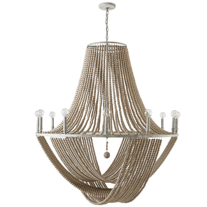 Capital Kayla 12-Light Chandelier in Mystic Sand