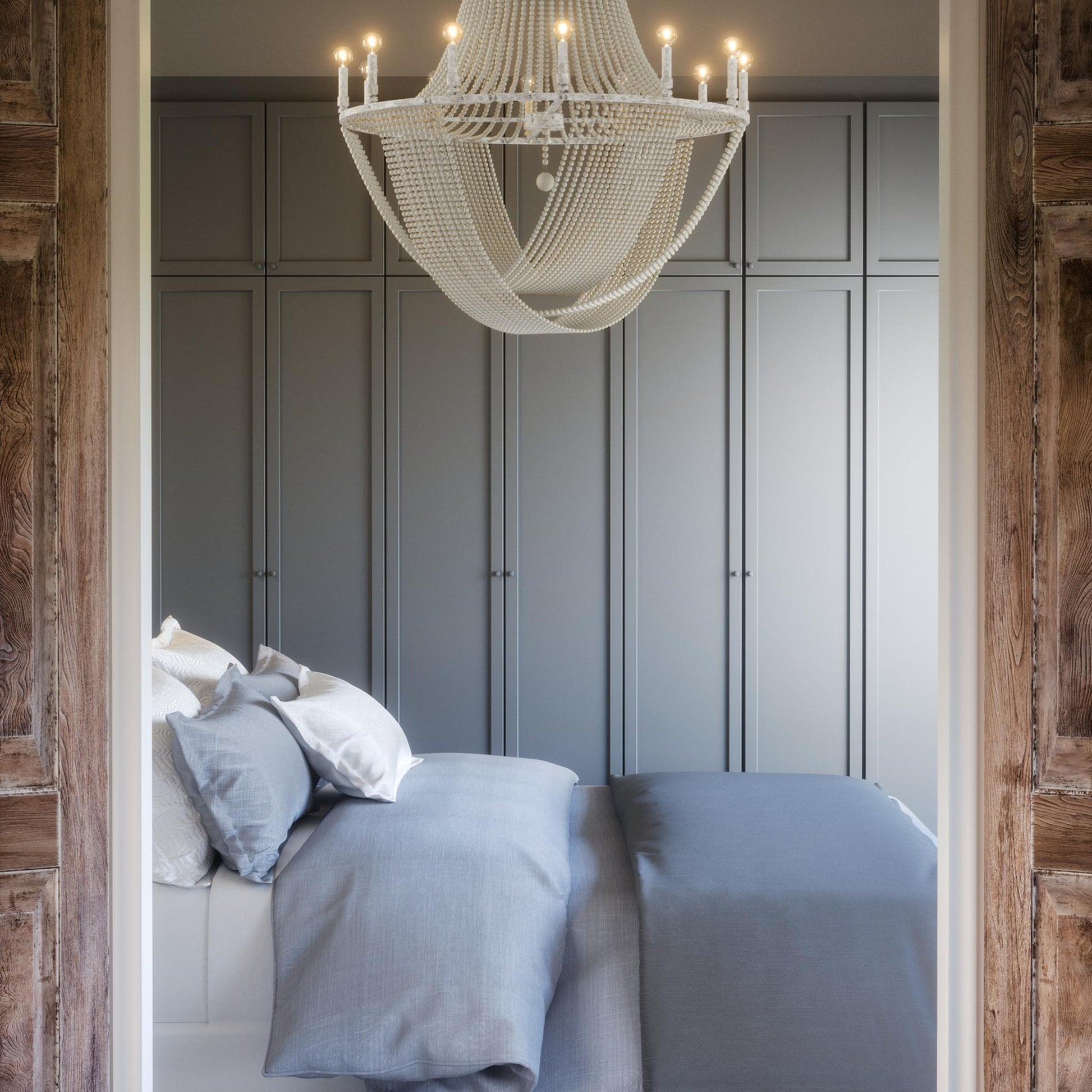 Capital Kayla 12-Light Chandelier in Mystic Sand