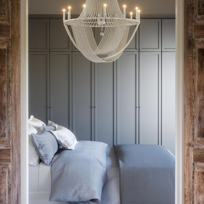 Capital Kayla 12-Light Chandelier in Mystic Sand