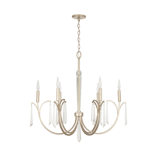 Capital Gwyneth Chandelier Winter Gold