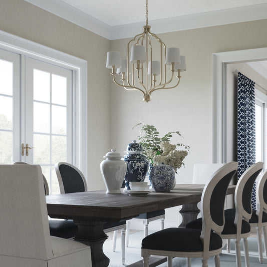 Capital Ophelia Chandelier Winter Gold
