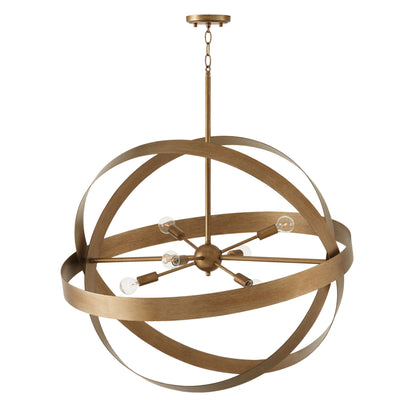 Capital Jude 6-Light Chandelier in Mystic Luster