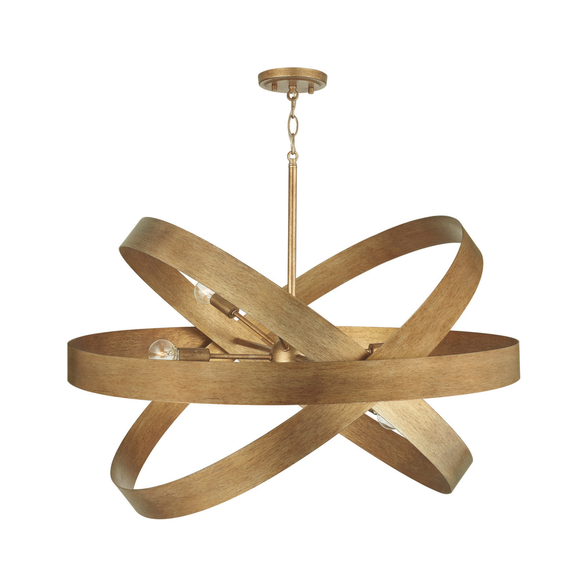 Capital Jude 6-Light Chandelier in Mystic Luster