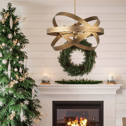 Capital Jude 6-Light Chandelier in Mystic Luster