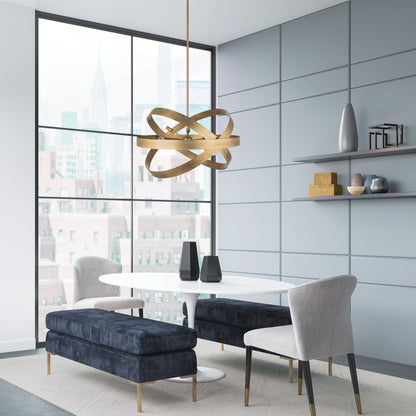 Capital Jude 6-Light Chandelier in Mystic Luster