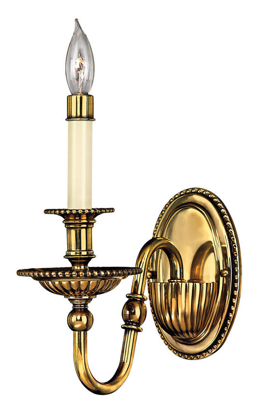Hinkley Cambridge Wall Sconce Burnished Brass