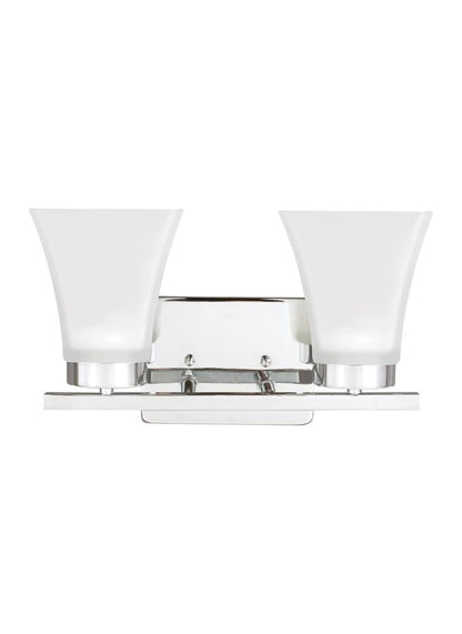 Generation Lighting Bayfield Two Light Wall / Bath Chrome