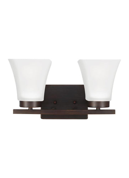 Generation Lighting Bayfield Two Light Wall / Bath Bronze