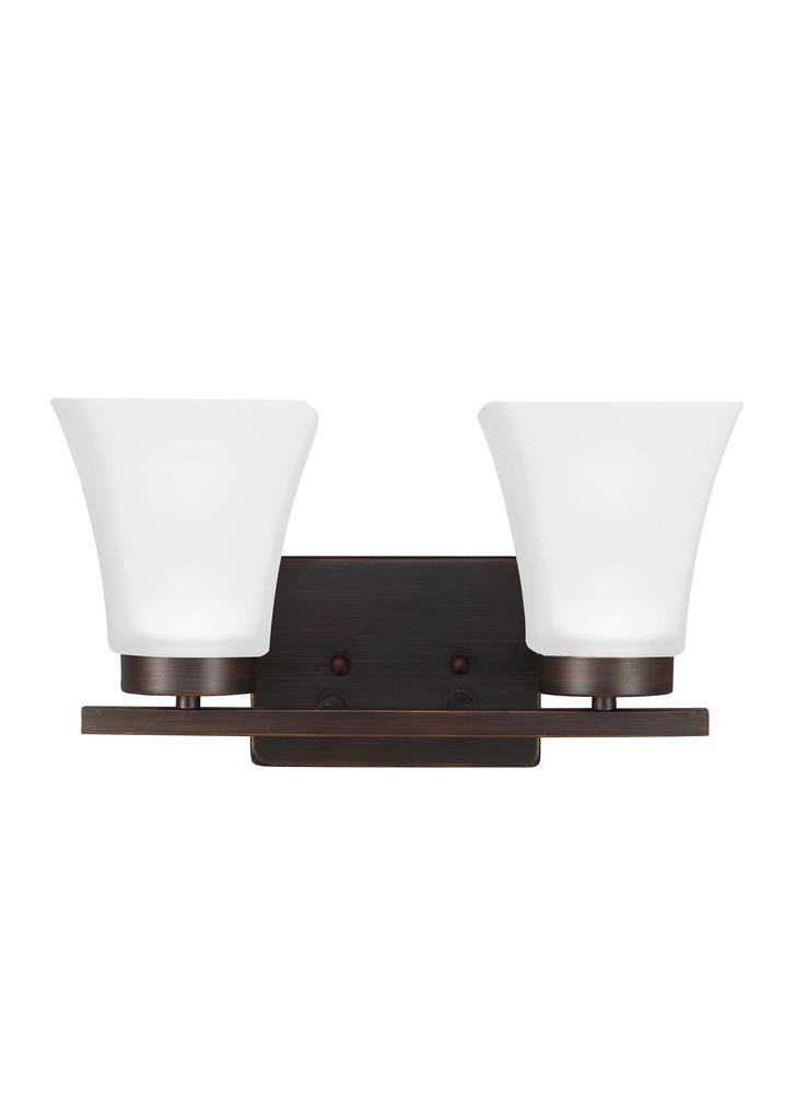 Generation Lighting Bayfield Two Light Wall / Bath Bronze