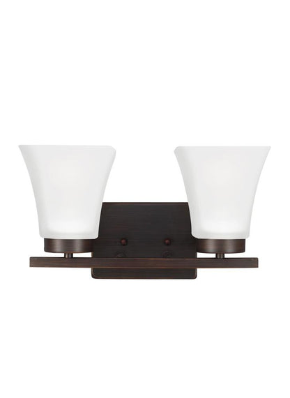 Generation Lighting Bayfield Two Light Wall / Bath Bronze
