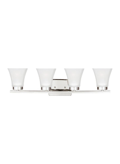 Generation Lighting Bayfield Four Light Wall / Bath Chrome