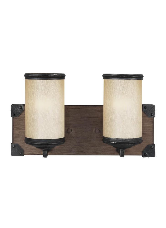 Generation Lighting Dunning Two Light Wall / Bath Stardust