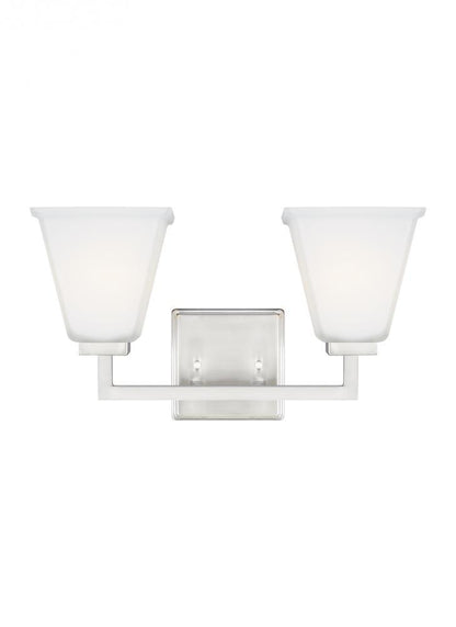 Generation Lighting Ellis Harper Two Light Bath Brushed Nickel