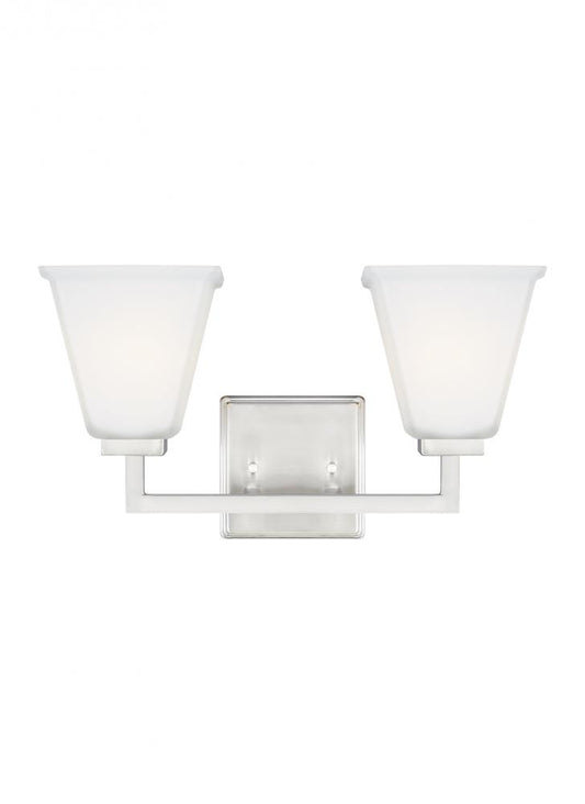 Generation Lighting Ellis Harper Two Light Bath Brushed Nickel