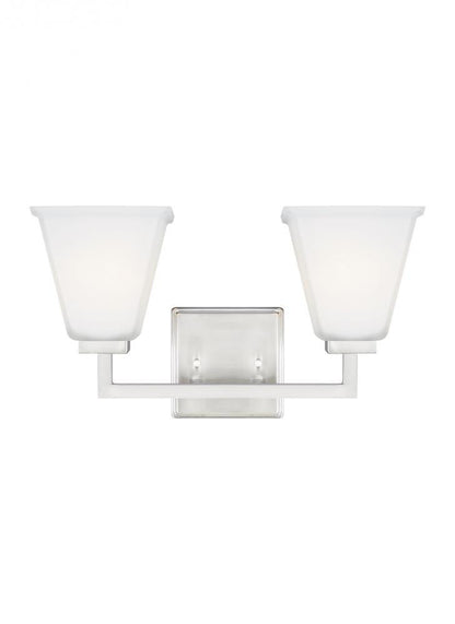 Generation Lighting Ellis Harper Two Light Bath Brushed Nickel