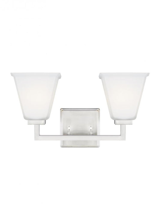 Generation Lighting Ellis Harper Two Light Bath Brushed Nickel