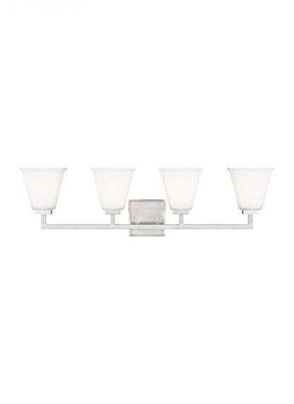 Generation Lighting Ellis Harper Four Light Bath Brushed Nickel