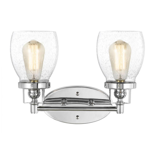 Generation Lighting Belton Two Light Wall / Bath Chrome