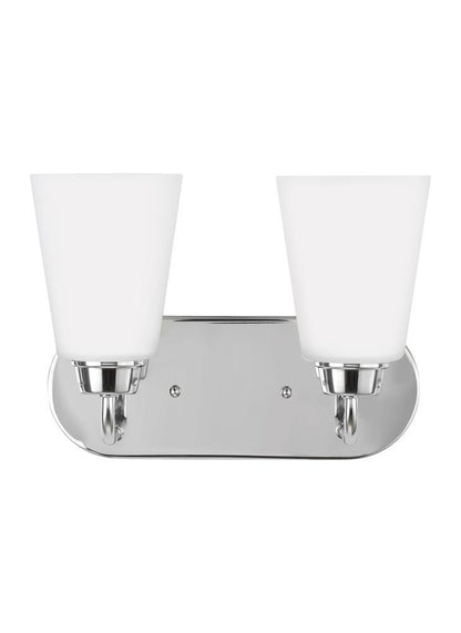 Generation Lighting Kerrville Two Light Wall / Bath Chrome