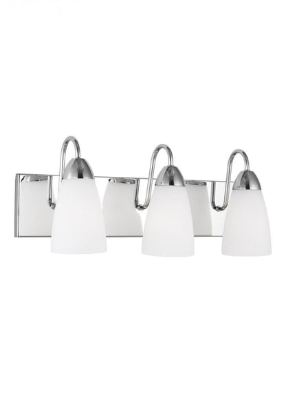 Generation Lighting Seville Three Light Wall / Bath Chrome