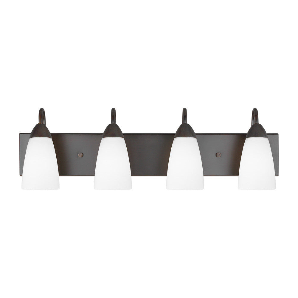 Generation Lighting Seville Four Light Wall / Bath Bronze