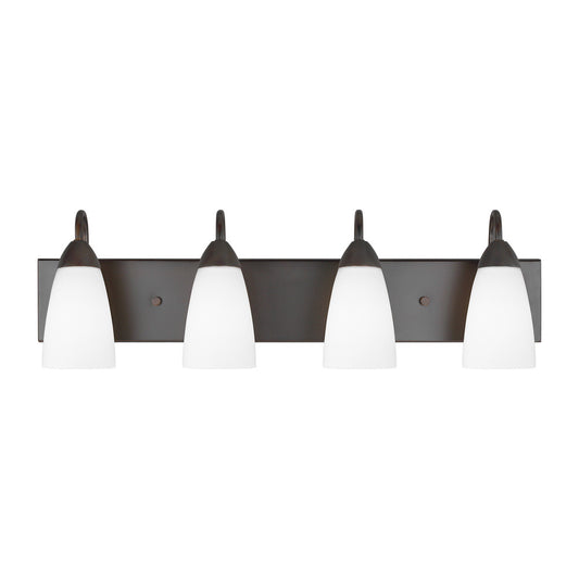 Generation Lighting Seville Four Light Wall / Bath Bronze