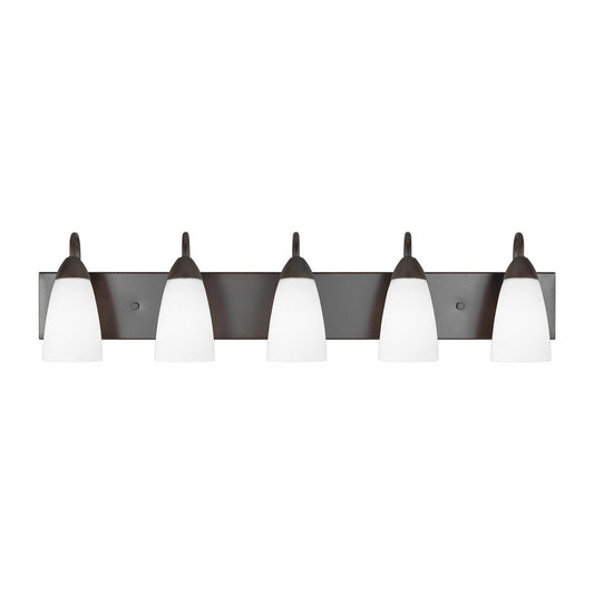 Generation Lighting Seville Five Light Wall / Bath Bronze