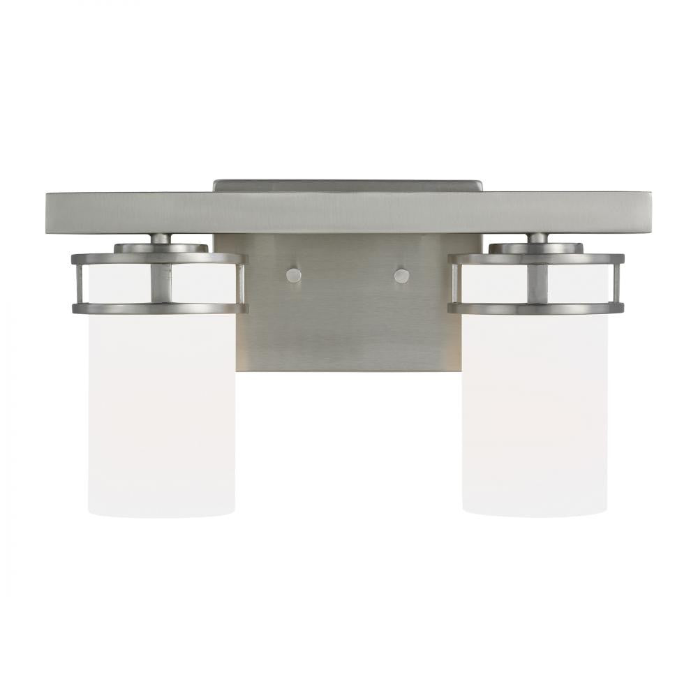Generation Lighting Robie Two Light Wall / Bath Chrome
