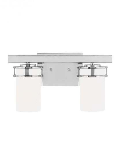 Generation Lighting Robie Two Light Wall / Bath Midnight Black