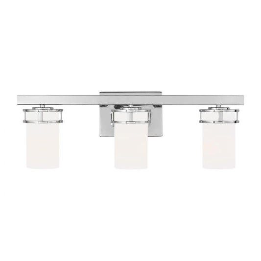 Generation Lighting Robie Three Light Wall / Bath Chrome