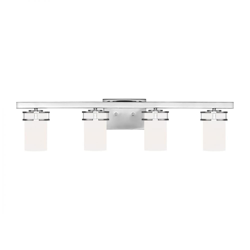 Generation Lighting Robie Four Light Wall / Bath Chrome