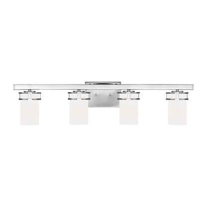 Generation Lighting Robie Four Light Wall / Bath Chrome