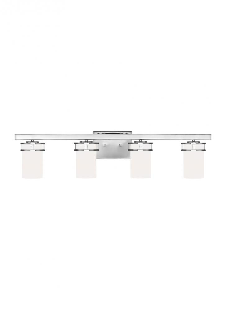 Generation Lighting Robie Four Light Wall / Bath Chrome