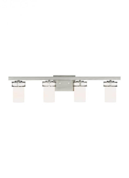 Generation Lighting Robie Four Light Wall / Bath Brushed Nickel