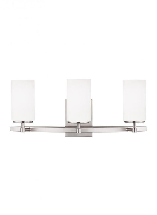 Generation Lighting Alturas Three Light Wall / Bath Brushed Nickel