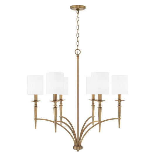 Capital Abbie Chandelier Aged Brass